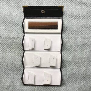💛 Elegant Black Folding Earring Storage Case